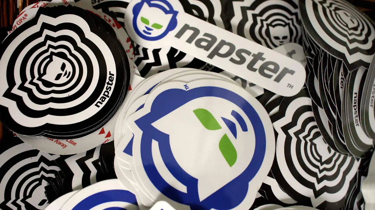 napster stickers